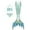 F, variant on shqvo 3pcs Girls Swimsuit Mermaid Tail for Swimming Bathing suit Swimwear for girls 4-9 Years