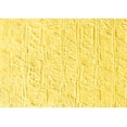 thumbnail image 1 of Ahgly Company Machine Washable Indoor Rectangle Solid Yellow Modern Area Rugs, 7' x 9', 1 of 4