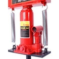thumbnail image 2 of Hydraulic 6 Ton H-Frame Garage Floor Adjustable Shop Press with Plates, 6T,red, 2 of 12