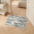 thumbnail image 2 of ODIKA 2'x3' Ultra-Soft Accent Mat, Large Abstract Bound Mosaic Contemporary Minimalist None Washable, Bare feet friendly, Easy Care Indoor rug for Bedside, Footrest, 2 of 7
