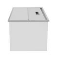 thumbnail image 4 of Food-Grade 304 Stainless Steel Ice Cooler with Cover All-in-One Ice Chest, 4 of 19