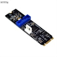 thumbnail image 5 of Adaptador de Transferencia de Tarjeta de Expansión M.2 NGFF NVME A USB 3.0 de 19 Pines. Convierte Tarjeta NGFF A USB 3.0 de 2 Puertos., 5 of 5