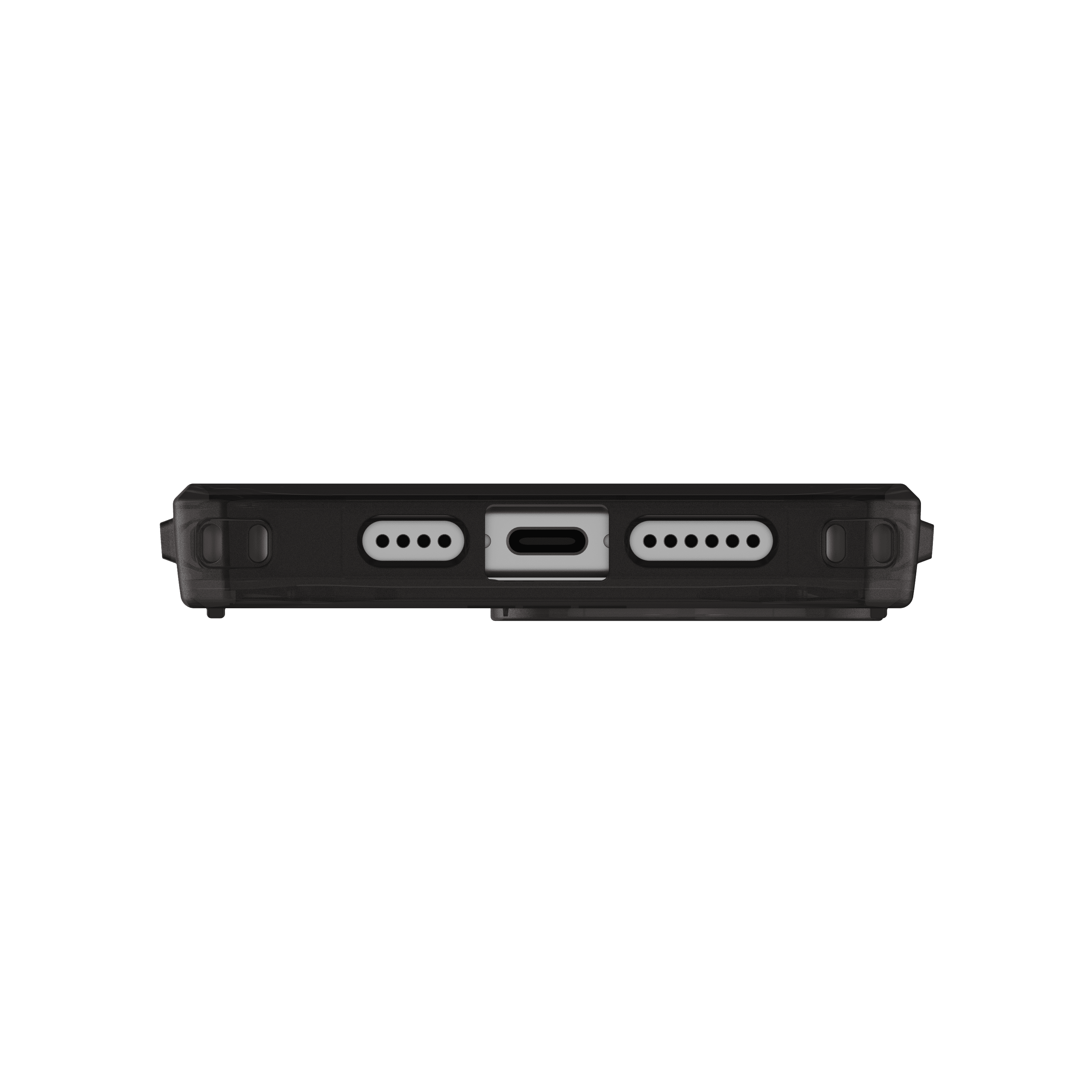 UAG iPhone 15 Pro Max Case 6.7" Plyo Black/Bronze Built-in Magnet Compatible with MagSafe Charging Rugged Anti-Yellowing Transparent Clear Protective Cover by URBAN ARMOR GEAR