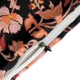 thumbnail image 4 of HAHDAXIA Floral Pattern Bedding Solid Comforter Set for All Seasons,3 Pieces(1 Comforter+2 Pillowcases),Soft Microfiber Bedding Set King(90"x90"), 4 of 7