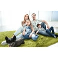 thumbnail image 2 of Lochas Soft Shag Carpet Fluffy Rug for Living Room Bedroom Big Area Rugs Floor Mat, 5'x8',Grass Green, 2 of 7