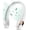 White, variant on Duhkp Hands Free Bladeless Neck Cooler, LED Display, Headphone Style, 3600 Mah Rechargeable Battery, 3 Speed Levels, Gift for Men & Women