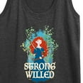 thumbnail image 3 of Disney Brave - Merida Strong Willed - Women's Racerback Tank Top, 3 of 5