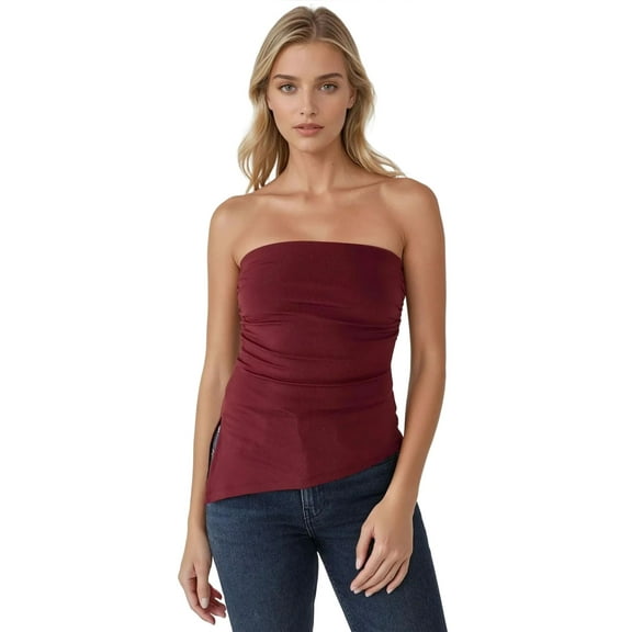 Strapless Slim Fit Knitted Top