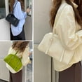thumbnail image 2 of Women's Casual Handbag All-matching Shoulder Bag Stylish Underarm Bag Large Capacity Purse PU Tote Handbags, 2 of 16