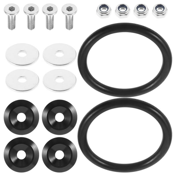 unbranded 1Jgo Kit De Accesorios Para Modificación De Con Para Sujetar Parachoques Negro