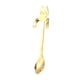 thumbnail image 2 of 2 Cucharas De Acero Inoxidable Con Forma De Gato Adorable De 11,6 Cm, Cuchara Pequeña Para Café Para Cocina, Color Dorado, 2 of 8