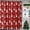 Red, White, Multicolor, variant on Small Stall Shower Curtain 48x72 Inch Narrow Half Size Christmas Tree Bath Curtains Bathroom Decor, Xmas Deer Snowflakes Farmhouse Wooden Waterproof Fabric Shower Curtain Set with Hooks 48 Inch