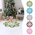 thumbnail image 1 of AYktou Christmas Decorations,Christmas Rugs Snowflakes Rug Winter Snowflake Doormat Snowflake Welcome Mat Christmas Decorative Non-Slip Washable Door Mats For Indoor Outdoor Entrance Home Bathroom, 1 of 6