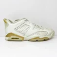 thumbnail image 1 of Ni - ke Ni - ke Mens Air Jordan 6 Low DH6928-073 White Basketball Shoes Sneakers Size 8, 1 of 5