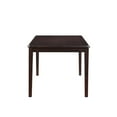 thumbnail image 6 of New Classic Furniture Gia 6-Piece Wood Dining Table Set in Ebony, 6 of 10