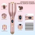 thumbnail image 6 of Automatic Hair Curler with 4 Temperature & 4 Timer Settings, Auto-Rotating Ceramic Curling Iron with LCD Display, Anti-Tangle & Anti-Scald Design, 6 of 14