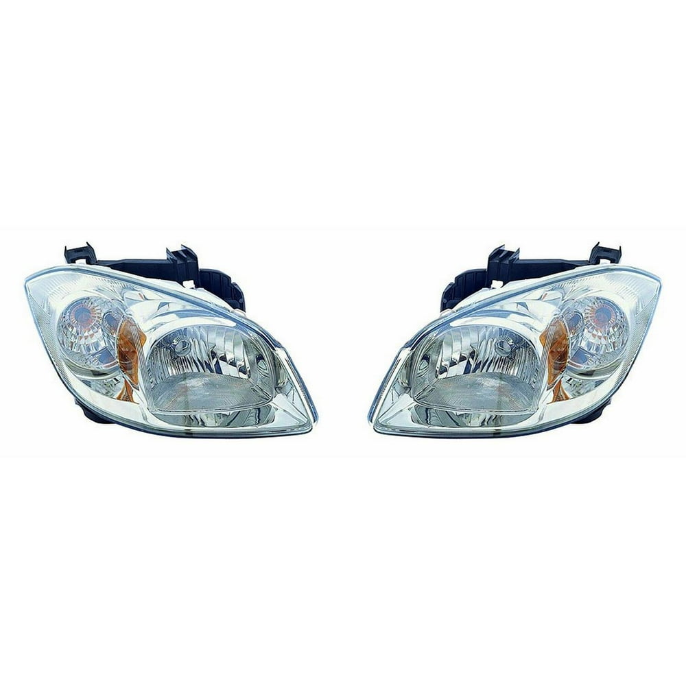CarLights360 For 2007 2008 2009 2010 PONTIAC G5 Head Light Pair Driver