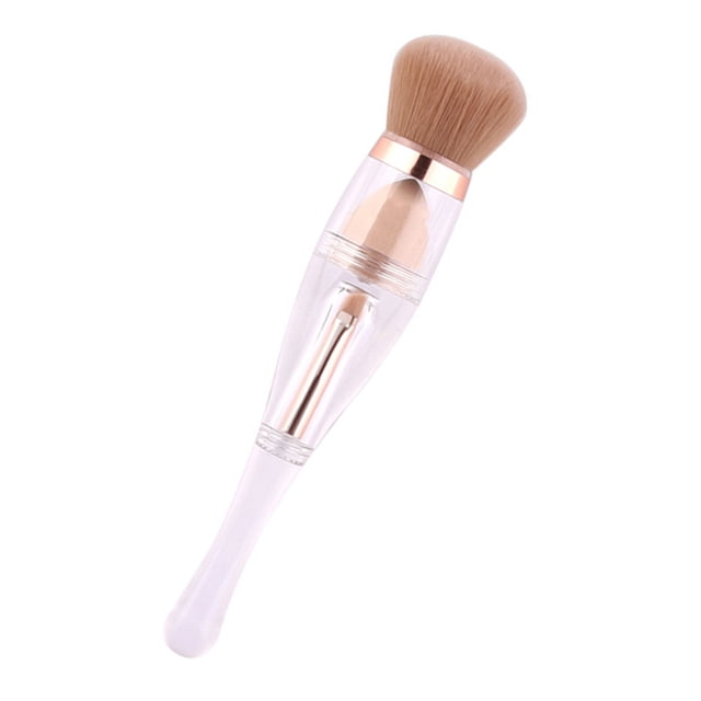 Phenofice 1Set Portable White Cosmetic Brush Set with Different Shapes for Perfect Makeup
