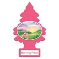 thumbnail image 3 of LITTLE TREES Car Air Freshener, Hanging Paper Tree for Home or Car, Morning Fresh (12 Pack), 3 of 3