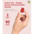 thumbnail image 4 of BariSlim Bariatric Multivitamin Gummies for Immune & Energy Support, Strawberry,  10.6 oz, 90 Count, Adults, 4 of 9