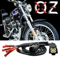 OZ-USA Plug-and-Play Wiring Harness Adapter Tap for Accessory Trailer Accent Fog Turn Signal Running Brake Tourpac LED Lights Compatible with 2014-2023 Harley Motorcycles