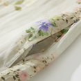 thumbnail image 3 of Robes d'Invité de Mariage Grande Taille Femmes Dames Haut de Gamme Lin Rétro Cheongsam Robe avec Design Unique Robe d'Été Grande Taille Beige TTG, 3 of 4