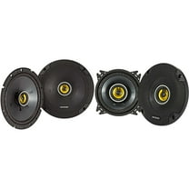 Kicker 46CSC674 CS-Series CSC67 6.75-Inch (165mm) Coaxial Speakers w/ 46CSC44 4" Coaxial Bundle