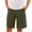 #0213-Army Green, variant on Boys Girls Capri Leggings 3/4 Length Pants Casual Pants Split Hem Pants Washed Wrinkled Pants With Double Pockets Elastic Waist Summer Wear 5-15Y