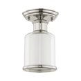 thumbnail image 5 of Livex Lighting - Middlebush - 1 Light Flush Mount in Traditional Style - 5.5, 5 of 10