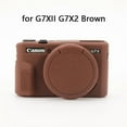 thumbnail image 4 of Soft Silicone Rubber Camera Body Case for Canon G7X Mark II III G7XII G7X2 G7XIII G7X3 Shockproof Cover Lens Cap Protective, 4 of 10