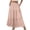 Pink, variant on Women Polka Dot Maxi Skirt Elegant Bodycon A Line Flare Long Skirts Cute Dots Print Flowy Maxi Satin Skirt Vintage Streetwear