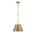 thumbnail image 3 of Savoy House 7-132-1-322 Alden 1 Light Warm Brass Pendant (12" W x 9"H), 3 of 4