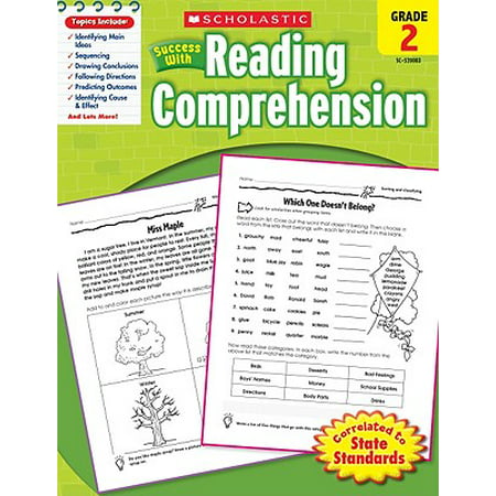Scholastic Success with Reading Comprehension, Grade