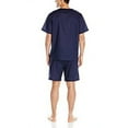 thumbnail image 4 of Fruit of the Loom Men's and Big Men's Short Sleeve, Knee-Length Pant Pajama Set, 4 of 4