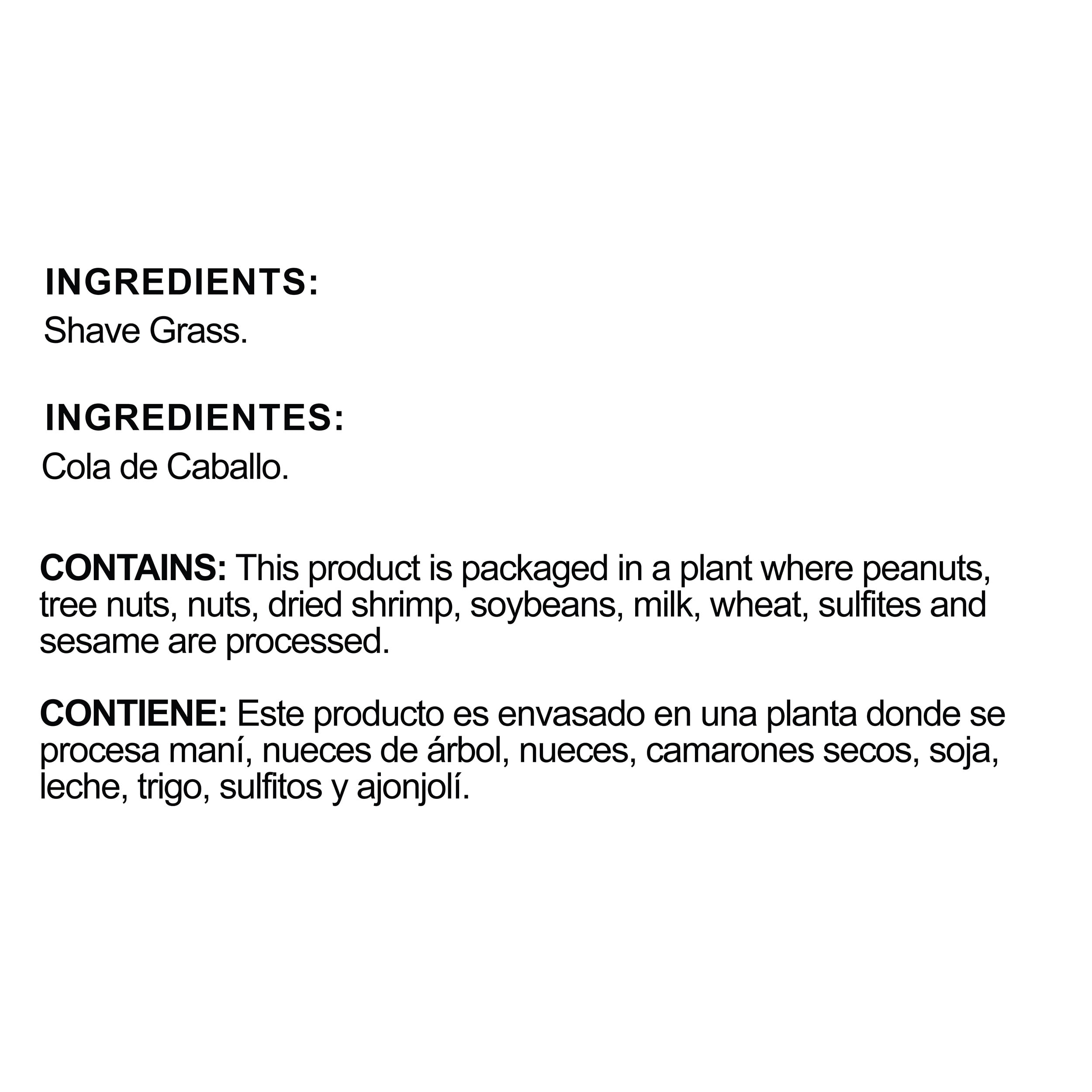 Orale! Lisy Shave Grass, 1 oz