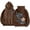 Z&Brown1170, variant on Women's Oversized Pullover Hoodie Cartoon Bear Print Streetwear Vintage Soft Fleece Loose Long Sleeve Sweatshirt With Pocket