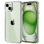 AICase For iPhone 15 6.1 inch Clear Case Shockproof Bumper Protective Hard Cover