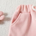 thumbnail image 5 of Sngxgn Baby Boy Clothes Gentleman Outfits Suits Summer Long Sleeve Bodysuit Shirts + Suspender(Pink,110), 5 of 6