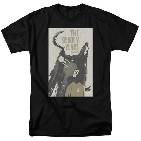 Star Trek Tos Episode 41 Adult 18/1 T-Shirt Black