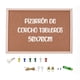 thumbnail image 1 of 50x70cm Pizarrón De Corcho Tableros Kit Board Bulletin, 1 of 4