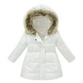thumbnail image 1 of Gibobby Girl‘s Padded Puffer Jacket Warm Winter Coat Windproof Winter Jacket Water Resistant Hooded Parka, 1 of 4