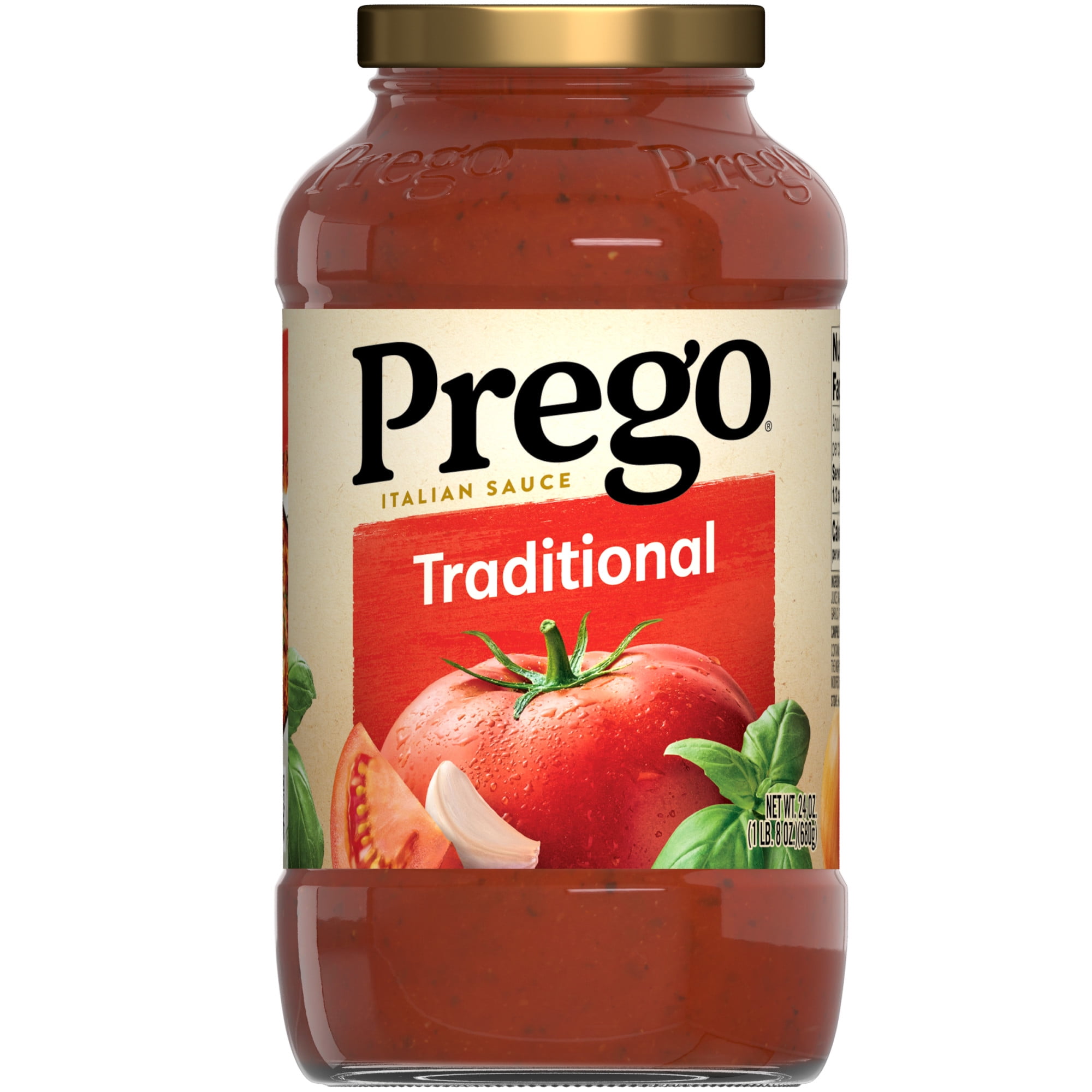 Prego Pasta Sauce, Traditional, 67 oz. Jar, Pack of 2 