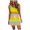 ZAJ Yellow, variant on Spring Dresses For Women 2023 Casual Solid V-Neck Sleeveless Loose Strap Pocket Sequin Dress For Women