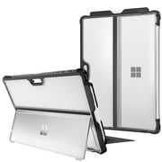 Fintie TPU Case for Microsoft Surface Pro 7/ Pro 6/ Pro 5/ Pro LTE, Shockproof Folio Protective Rugged Cover Compatible with Type Cover Keyboard + Original Kickstand