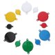 thumbnail image 2 of 20 Sets Profession Seal Caps Iron Barrel Covers Oil Barrel Covers Barrel Lids (Random Color), 2 of 3