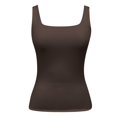 thumbnail image 3 of DuoJiaJ Women's Scoop Neck Sleeveless Knit Ribbed Fitted Casual Crop Tank Top Seamless Workout Tank Tops for Women, 3 of 5