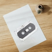 Blank Audio Cassette Tape for Handcrafts, Empty Cassette Tape Supplies, Cassette Decoration and Vintage Audio Accessories