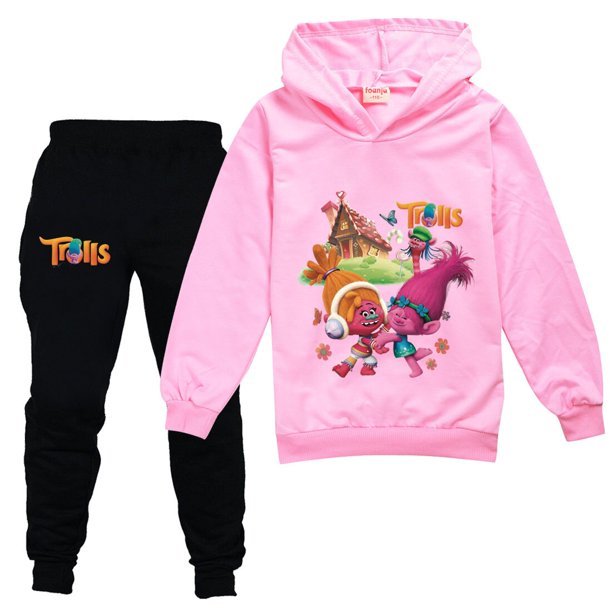 Chándal de marca para niños Conjunto de ropa de Halloween 100% Sudadera con capucha y pantalones de algodón Ropa deportiva para adolescentes Camiseta zhangmenya LED