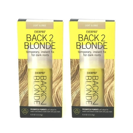 Set 2 Everpro Back 2 Blonde Temporary Instant Fix Light Blonde Hair