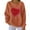 #195 Orange, variant on Felirenzacia Plus Size Women’s Valentine Hoodie Love Heart Print Long Sleeve Casual Comfy Pullover Top Romantic Holiday Outfit Women’s Fashion, White,S